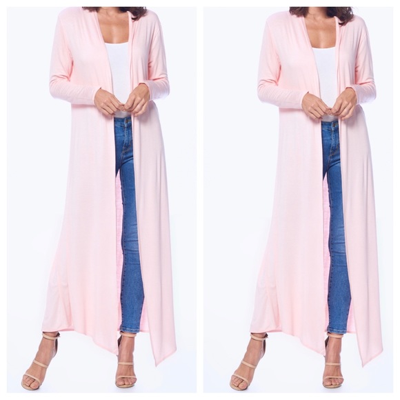 35 Boho Open Long Duster Cardigan - Picture 1 of 1